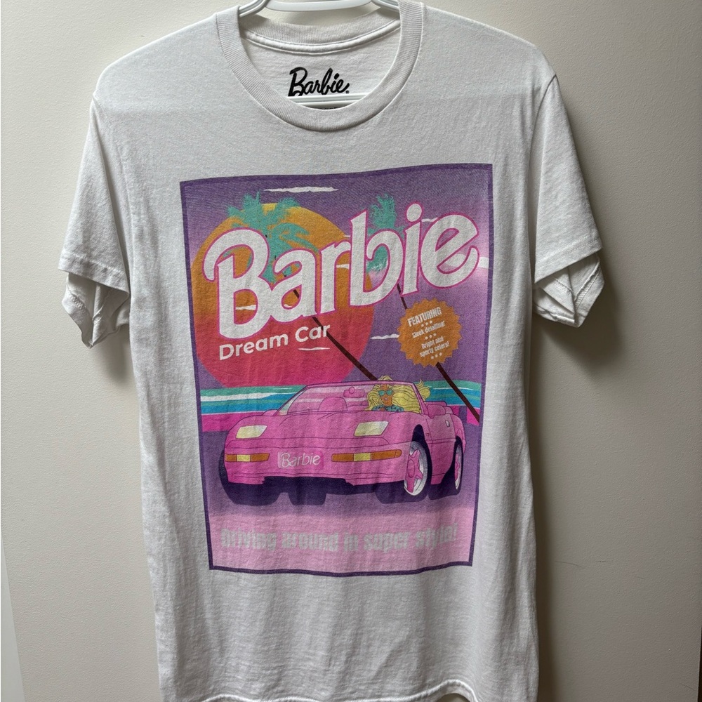 Barbie White tshirt
